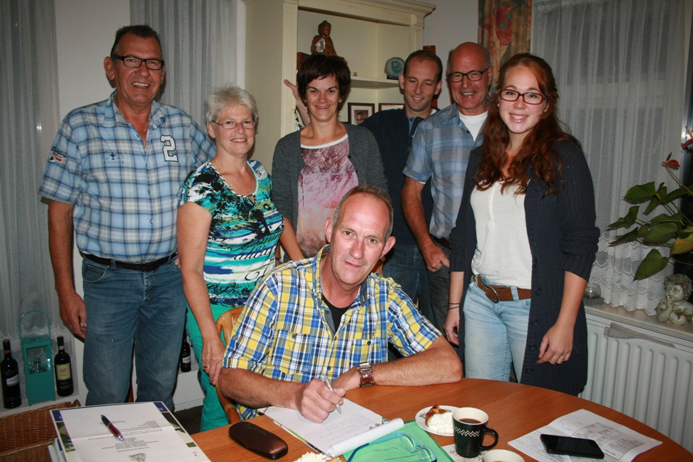 kees snoek 25 jaar dorpsbanier kl